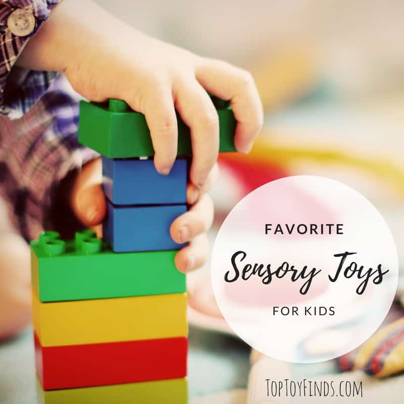We use sensory play in our home to calm kids down, process emotions, and decompress. Here are some of our favorite sensory toys. #sensoryplay #spd #sensorylearning