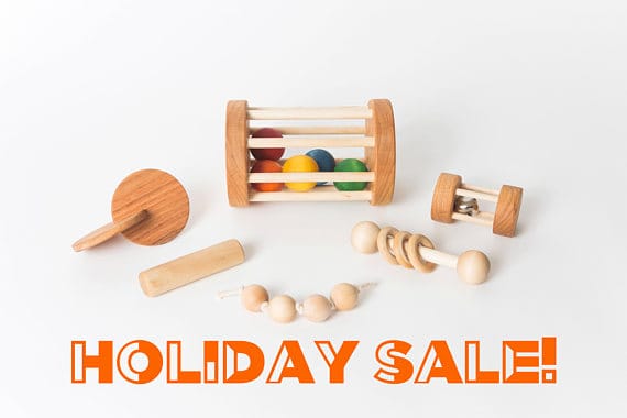Montessori Baby Toys from HeirLoomKidsUSA on Etsy