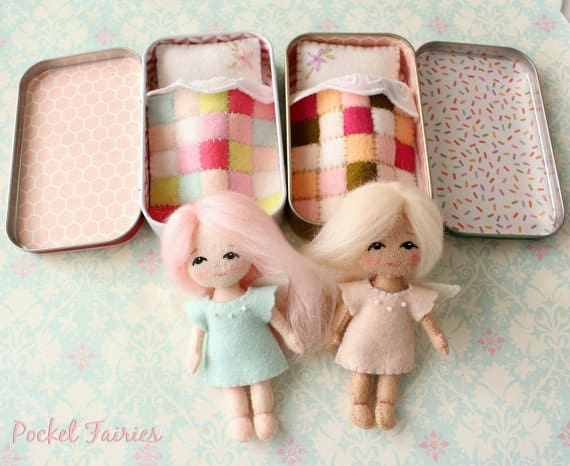 Adorable pocket fairy PDF pattern by Gingermelon on Etsy
