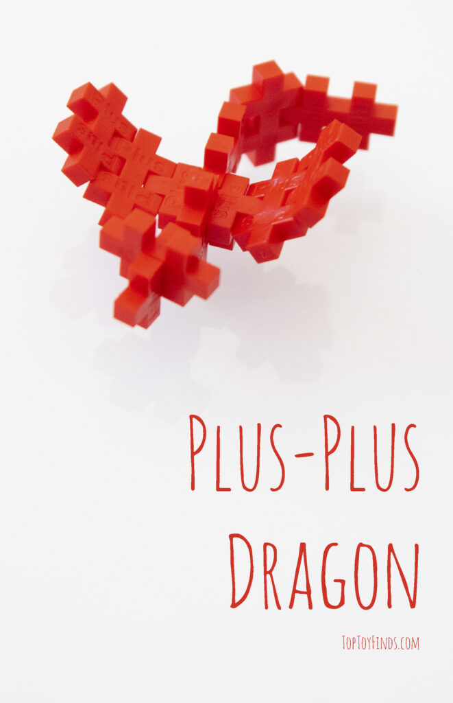 Plus-Plus dragon and minis review. #STEMtoys
