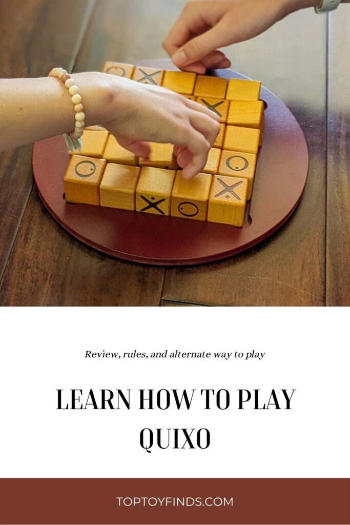 Learn how to play Quixo